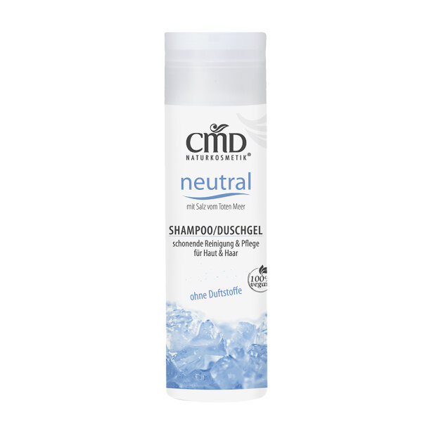 CMD Naturkosmetik [Neutral] Shampoo/Duschgel mit Salz vom Toten Meer 200ml